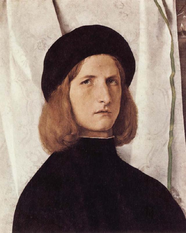 Portrait of a Young Man, Lorenzo Lotto